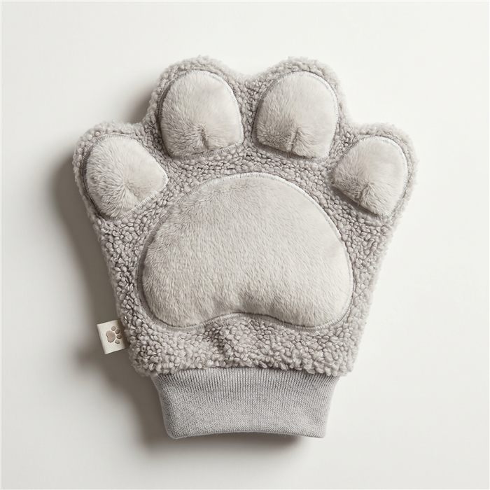 Pebble the Elephant plush paw bath mitt